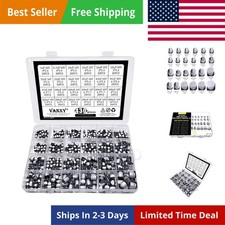 430PCS Assorted SMD Aluminum Electrolytic Capacitor Kit 24 Values 6.3V-50V