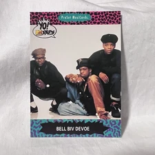 1991 Pro Set MusiCards Yo MTV Raps BELL BIV DEVOE 90s Hip Hop Nostalgia Music