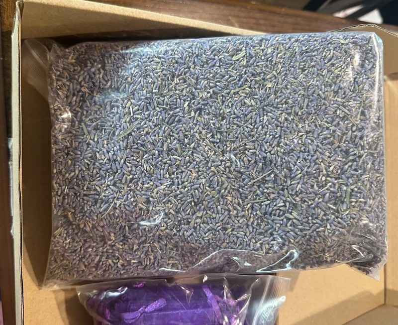 June Fox Fragrant Lavender Buds Dried with Sachet Bags 