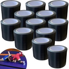 12 Rolls Wrestling Mat Tape 4'' x 108.2' Carpet Tape for Carpet Seam 7 Mil Ca...