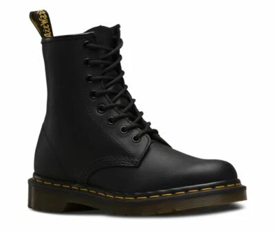 Dr Martens Doc 8 Trou 1460 Noir Harvey / Grasse 11822003 - Photo 1/4