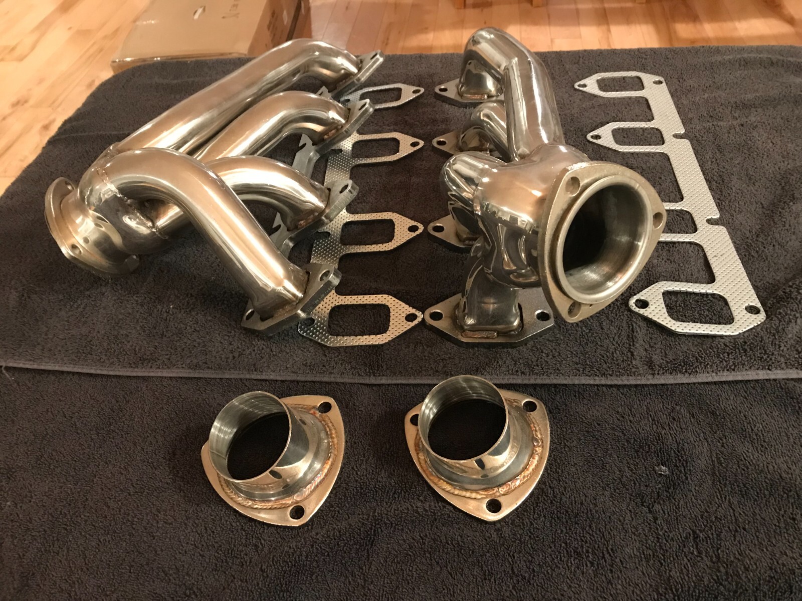 Stainless Steel Shorty Headers for BBF 390 eBay