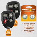 2X Replacement Keyless Entry Car Remote Key Fob Control Beeper for Abo1502T