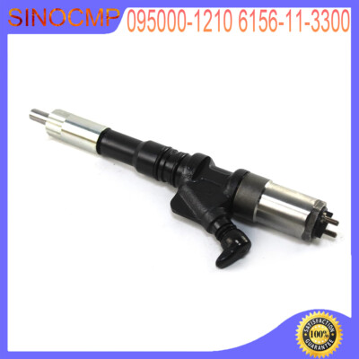 Fuel Injector 095000-1211 6156-11-3300 For Komatsu 6D125 Engine PC400-7 PC450-7