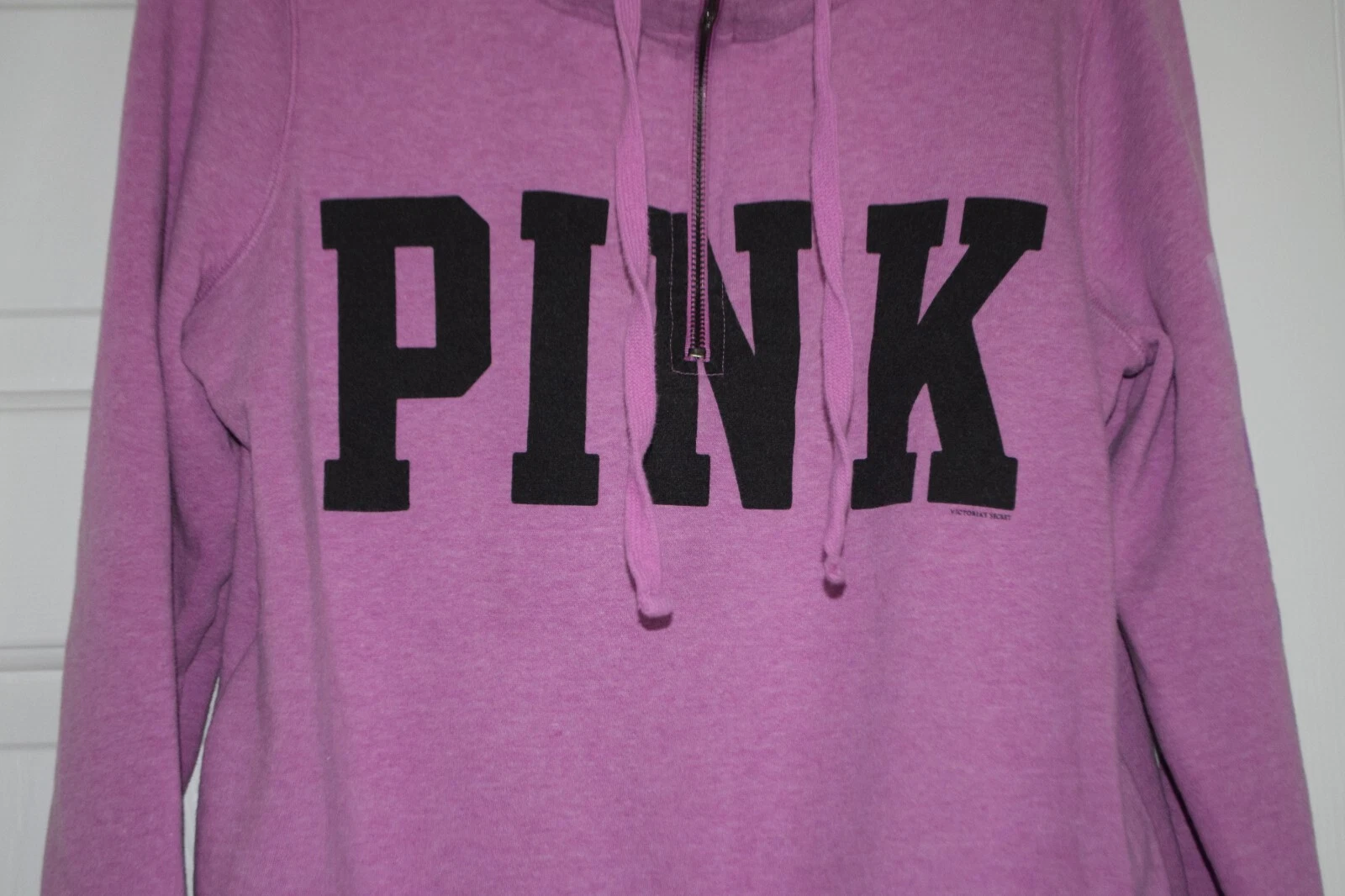 UNDERCOVER Felpa con cappuccio Victoria's Secret ROSA taglia M viola 1 4 zip ottantasei ROSA