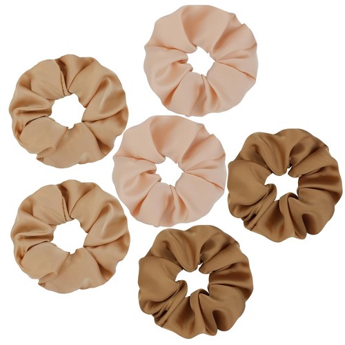 Soft Satin Scrunchies for Women Non Slip No Damage Scrunchies Hair Ties Pack ...