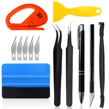 Vinyl Weeding Tools Air Release Pin Pen Picking Tweezer Squeegee for Window Tint