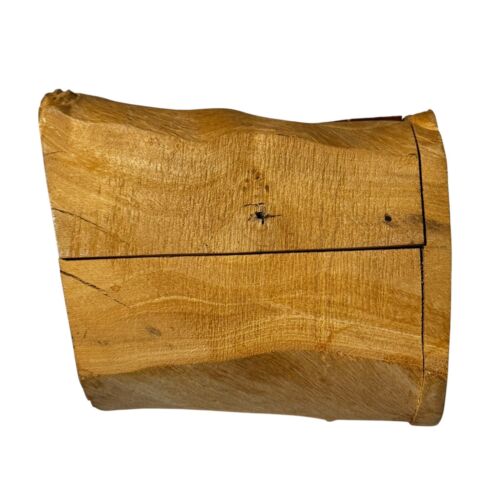 Cajón de troncos de madera de cedro natural de 5" para joyería caja de baratijas cajón oculto - Imagen 7 de 10
