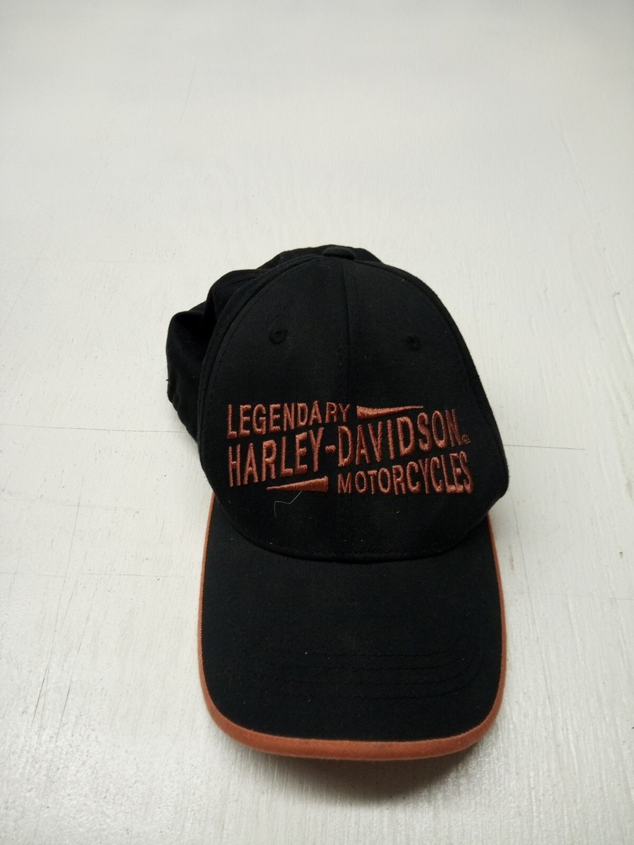 LEGENDARY HARLEY DAVIDSON MOTORCYCLE BASEBALL CAP/HAT-HD