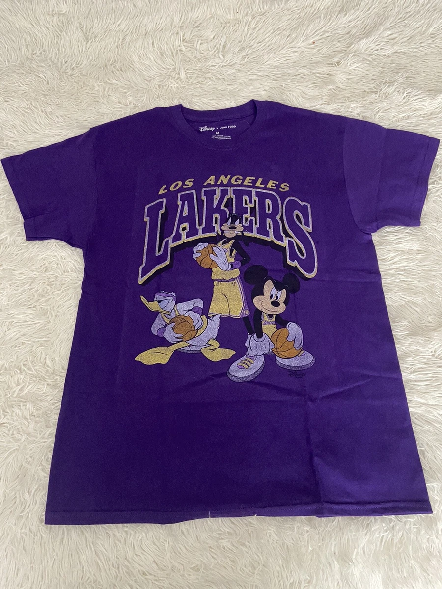 T-shirt homme Disney Mickey Squad violet Los Angeles Lakers moyen M