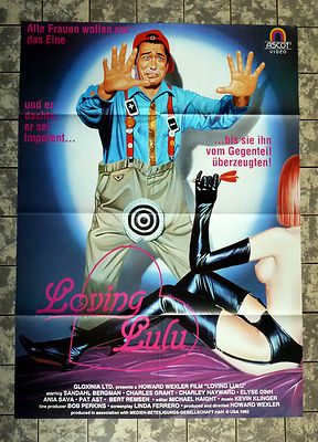 LOVING LULU * A1 VIDEO-POSTER - German 1-Sheet ´94 TANYA BOYD