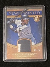 Manuel Margot 2017 Gold Standard Newly Minted 2 Color Patch #d /25 Rays Padres