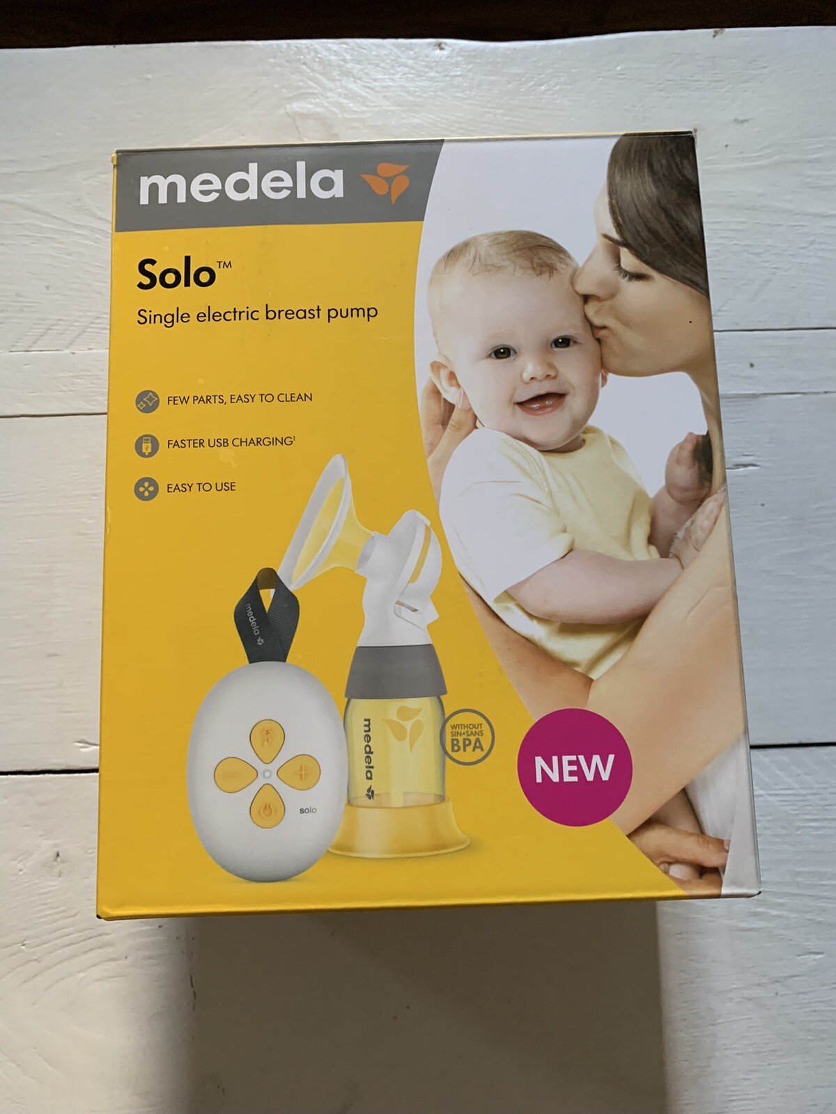 Medela Solo Single Electric Breast Pump USBCharge eBay