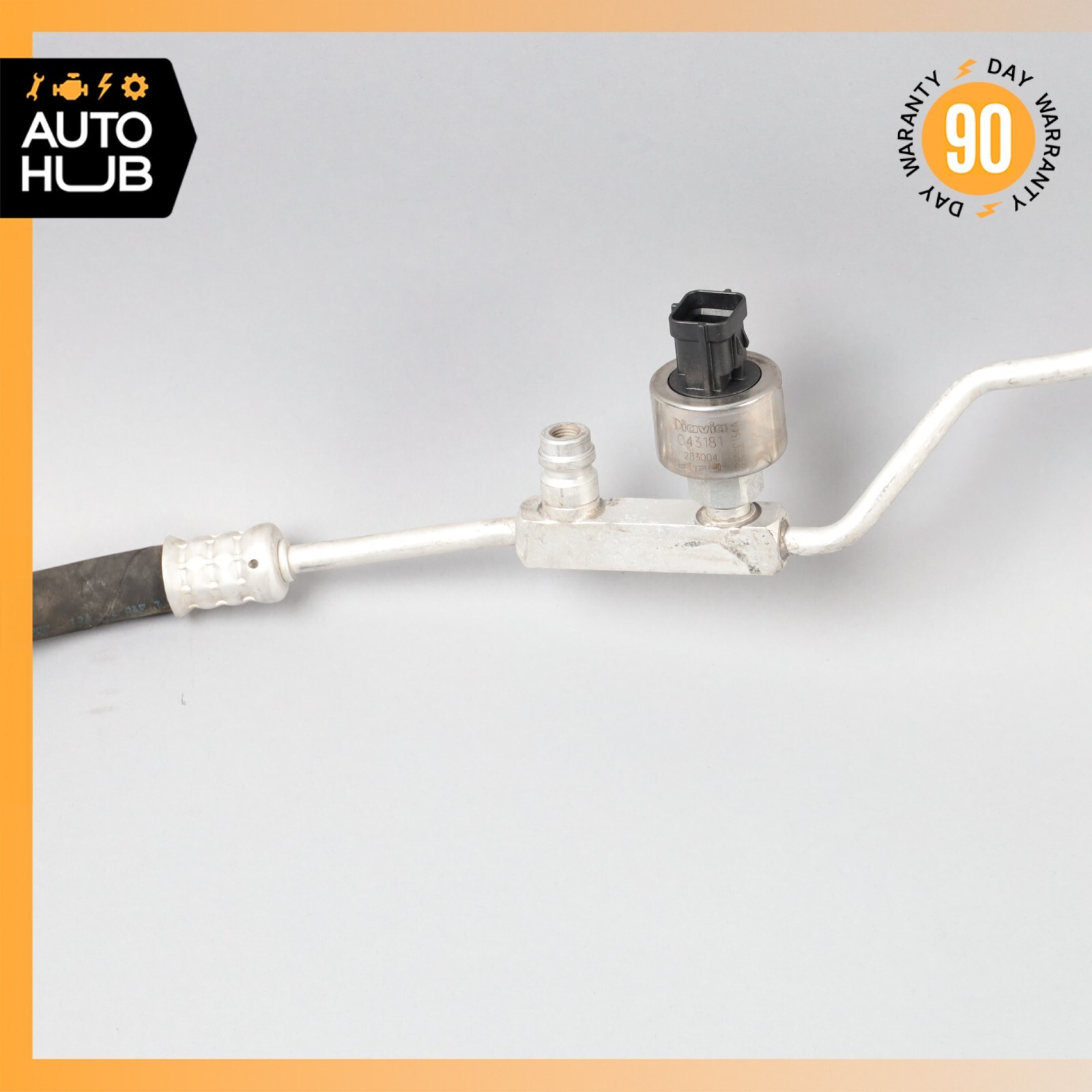 04-11 Maserati Quattroporte M139 4.2L V8 A/C Air Conditioning Hose Pipe Line OEM