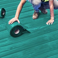Self Adhesive 5/10m PE Waterproof Roof Tape Industrial Roofing Plastic Films ul