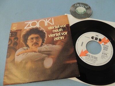 7'' Single PROMO ZANKI Viertel vor Neun Viertel vor Zehn 1977 | Mint- to EX