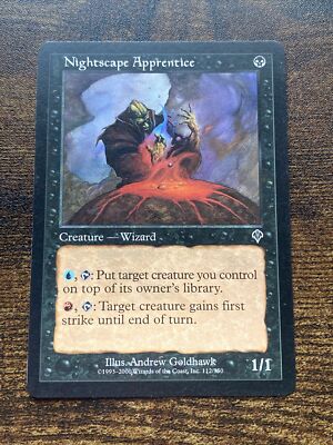 Nightscape Apprentice (112) Invasion MTG Magic The Gathering L1308*