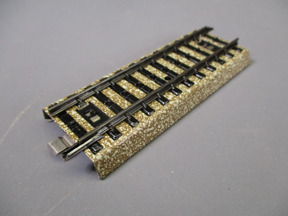LQ564 MARKLIN 5107 Train Ho 1/87 1 rail droit avec ballast 90 mm - Photo 2/4