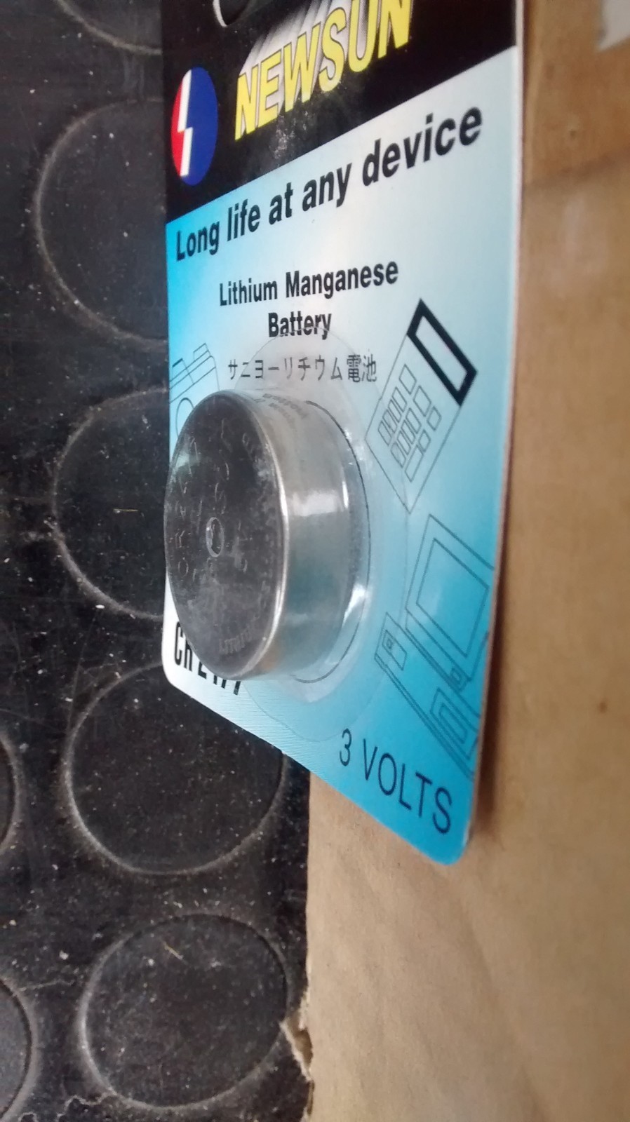 BATTERIA LITIO 3V CR 2354 CR2354 CR2477 OROLOGI AUTO PILE