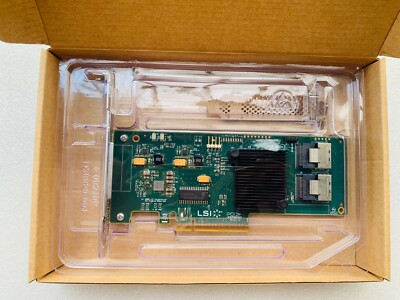 New LSI Internal SAS SATA 9211-8i 6Gbps 8 Ports HBA PCI-E RAID Controller Card