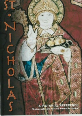 VINTAGE 28pp BROSCHÜRE: ''ST. NICHOLAS ~ EINE BILDREFERENZ'' von JAMES ROSENTHAL