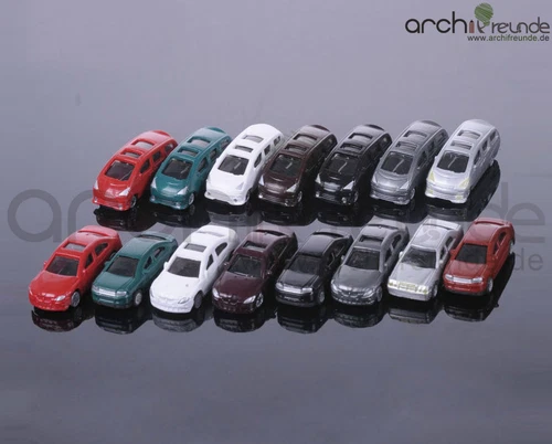 20 x Model Cars BMW / Porsche etc. for Diecast 1:150, Railway N Gauge