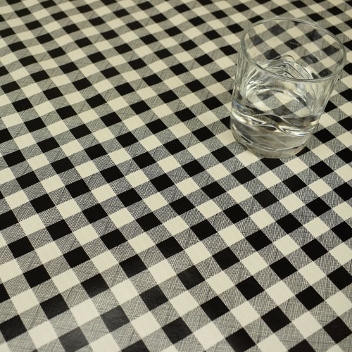 Wipe Clean Tablecloth Cover Oilcloth Vinyl Wipeable 200 cm x 140 cm Rectangle