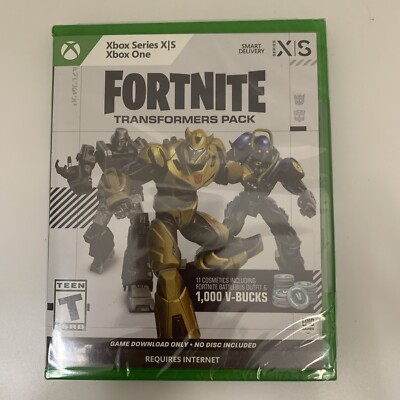 *BRAND NEW* Fortnite Transformers Pack (Xbox Series X/S, Xbox1