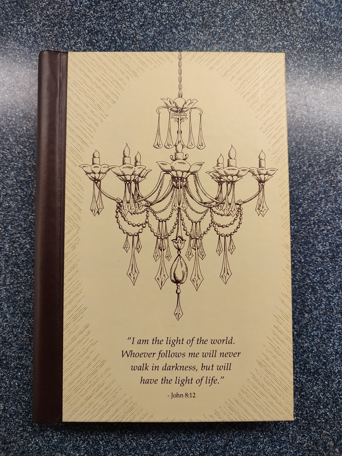 Inspirational Christian Journal with Scripture Verse Cover  -image