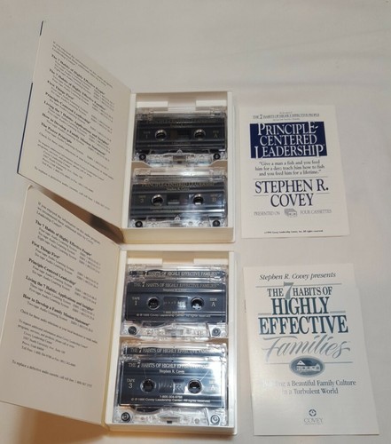 Covey Audio Learning Library 5 AUDIOBOOKS! 7 Habits, First Things First, Lea... - Picture 3 of 5