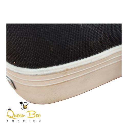 Zapatilla deportiva Superga para mujer negra plataforma moda 2750 talla 10,5 - Imagen 8 de 9