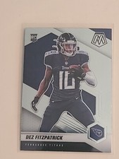 2021 Panini Mosaic Dez Fitzpatrick Football #336 RC Rookie Tennessee Titans