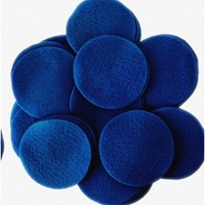 Navy Blue Felt Delights - 2 Inch Circles 44pc 