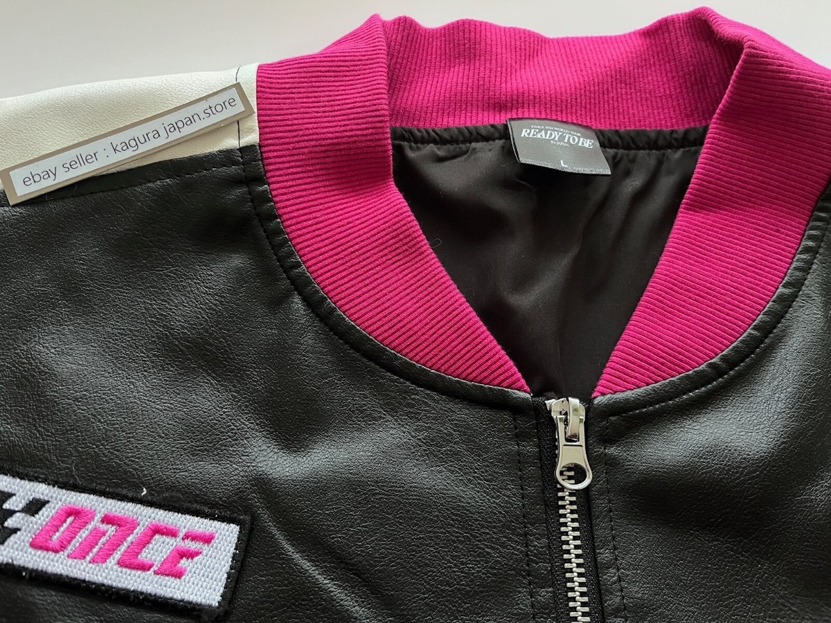 新品 TWICE Ready To Be Racer Jacket スタジャン TWICE 5TH WORLD TOUR READY TO BE IN JAPAN RACER JACKET SIZE