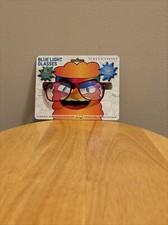 ICU Eyewear Kids Youth Screen Vision Blue Light Filtering Oval Glasses - Red