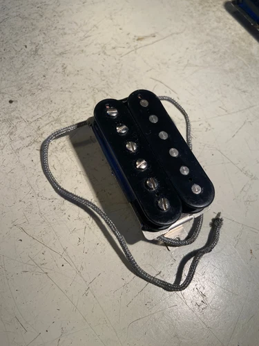 Sheptone Tribute PAF Humbucker Pickup Black 8.34K Alnico 5 Bridge 2 Conductor