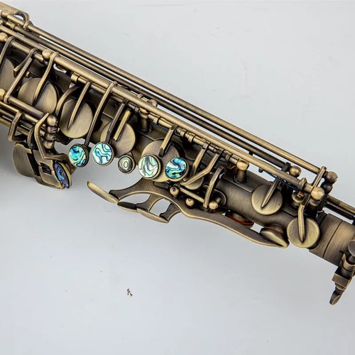 P.Mauriat 76 Alto Saxophone Antique Copper Plated E-flat with Case - Picture 10 of 11
