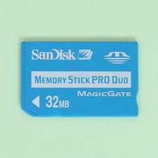 Genuine SanDisk 32MB Sony Memory Stick Duo MS Memory Card for Sony PSP