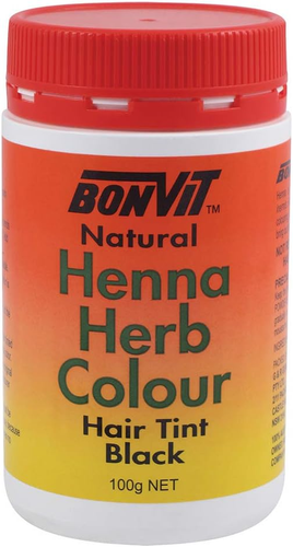 Henna Herb Hair Tint Colour 100 G, Black 100 Grams