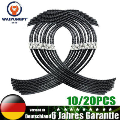 10/20X 3,5 mm Ersatz Trimmerschnur für Bosch Rasentrimmer Afs 23-37 Trimmerfaden