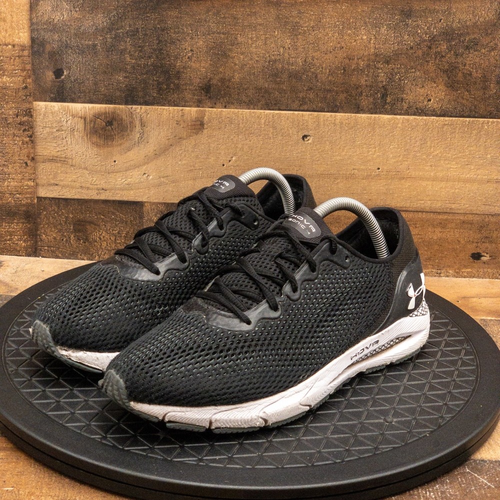 UNDER ARMOUR HOVR SONIC 4 BLUETOOTH MENS ATHLETIC SHOES BLACK LOW SIZE 9