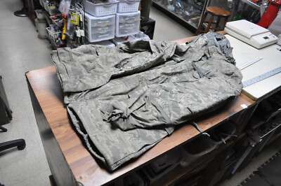 US AF Goretex All Purpose Environmental Camouflage Parka Jacket Size Large /Long