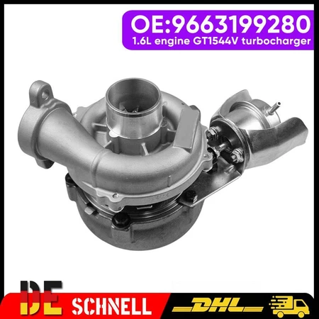Turbolader CITROEN BERLINGO Kasten 1.6 HDi 110 (B9)