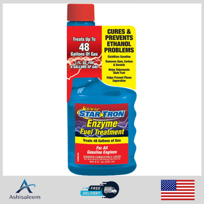 #ad Star Tron Enzyme Fuel Treatment Additive 8oz StarBrite Gas Formula $9.35