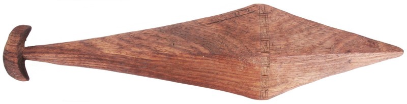 Antique Vintage Solomon Island War Club Polynesian Club Subi Supi Malaita Samoa