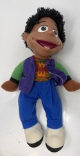 Vintage 1994 Fisher Price PBS The Puzzle Place Leon MacNeal 14" Plush Vinyl