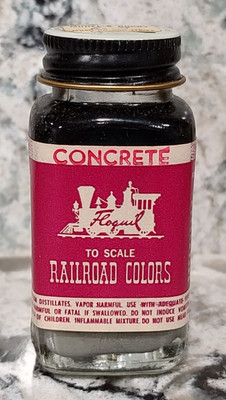 FLOQUIL RAILROAD COLORS MODEL PAINT - 1 1/5 oz 1 1/5 OUNCE - CONCRETE