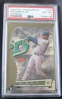 KEN GRIFFEY JR 1998 STADIUM CLUB TRIUMVIRATE DIE-CUT, LUMINOUS, #T3C, PSA 8