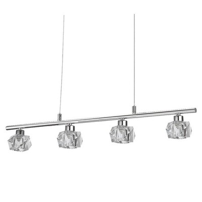 Chrom Durchsichtig Glamour Moderne Hängelampe Pendelleuchte 380lm 4x5W/LED]