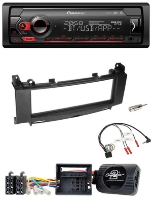 Pioneer Lenkrad USB DAB Bluetooth Autoradio für Mercedes A-Klasse 05-12 B-Klasse - Bild 1 von 4